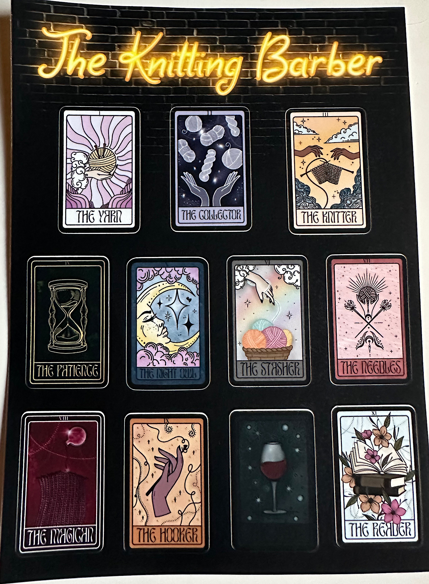 TKB - Sticker sheet
